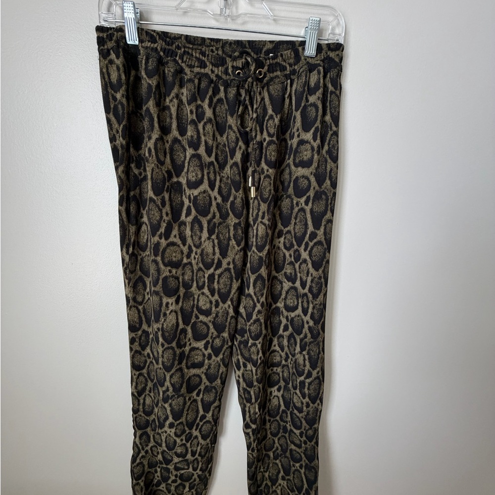 Michael Kors Animal Print Trousers